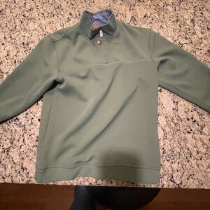 Properly Tied Quarter Zip Pullover (Winter Green) Size Youth Small